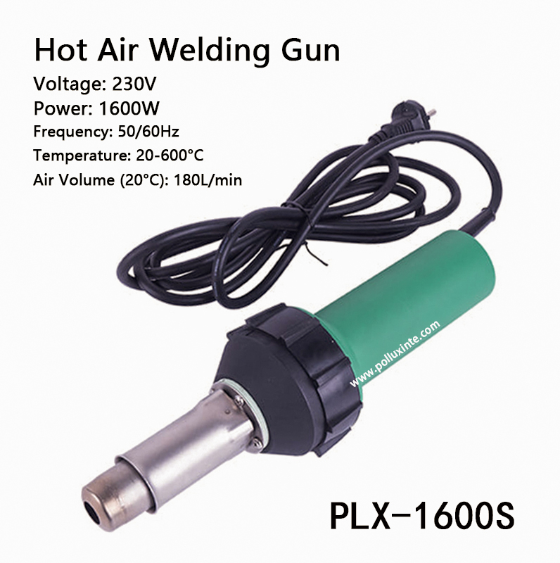 230V 1600W Hot Air Vinyl Flooring Welding Tool Auto Body Repair Heat Gun PLX-1600